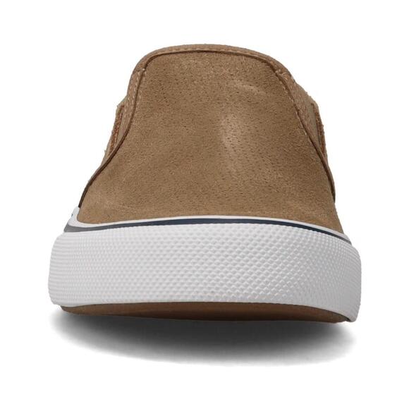 NEW SPERRY men\'s striper ii twin gore shoes in taupe